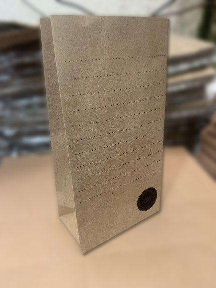 Detalle de bolsa Kraft 120 gr